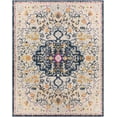 thumbnail image 6 of BoutiqueRugs Keady Traditional Area Rug - Navy, Peach, Gray - 7'10" x 10', 6 of 7