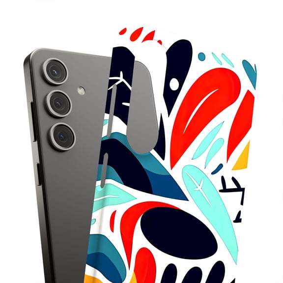 For Samsung Galaxy S25 Plus, Hard Shell, Abstract Nature Print, USA