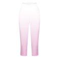 thumbnail image 3 of SCSAlgin Women Sports Capris Gradient Printed Comfortable Casual Beach Pants Yoga Capris, 3 of 4