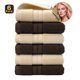 thumbnail image 2 of Juego de 6 toallas de colores variados, suaves y muy absorbentes, de 400 g/m², para baño, gimnasio, ducha, hotel y spa., 2 of 5