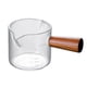 thumbnail image 2 of Jarra medidora de café,Vaso medidor de espresso Jarra de vidrio para espresso,Jarra de vidrio transparente para espresso Mango antiescaldaduras,Taza medidora Jarra Jarra para Resistente, 2 of 8