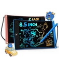 thumbnail image 1 of Tableta de escritura LCD TEKFUN de 8.5 pulgadas, paquete de 2 para niños con lápiz capacitivo, 1 of 6