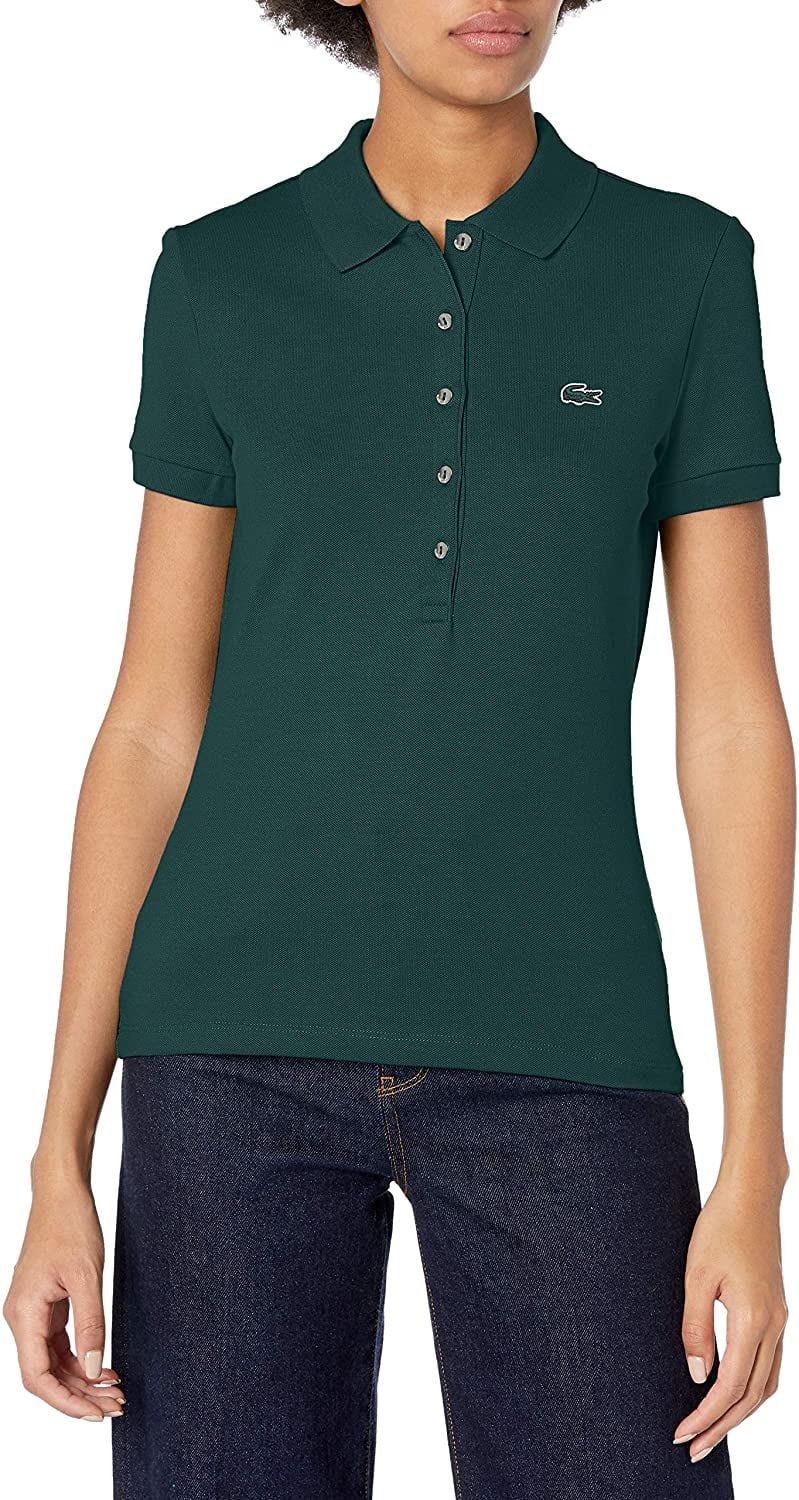Camisa Lacoste Slim Fit Stretch Poplin CF7469 21 001 - Feminino