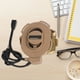 thumbnail image 5 of Auriculares de caza de un solo lado, micrófono para exteriores, reducción de ruido, auriculares de caza ajustables, micrófono, color arena Scienceny OD000726-02, 5 of 7
