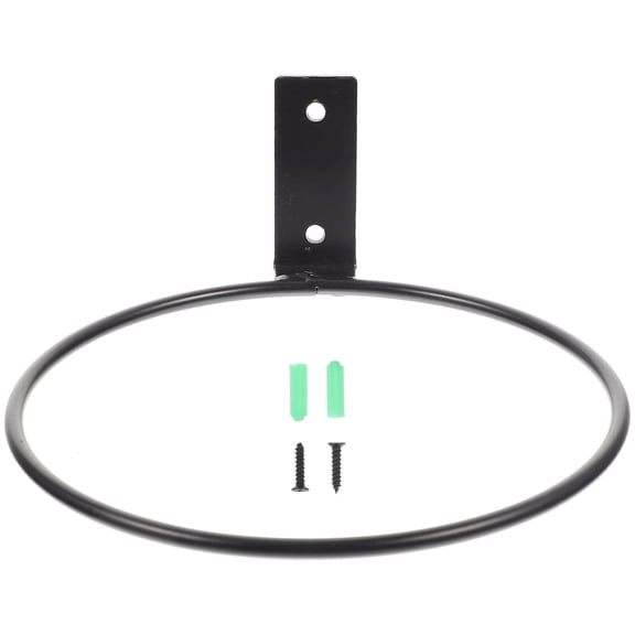 BESTYASH Black Flowerpot Wall Bracket Stand with Design for Indoor and Outdoor Garden Decoration