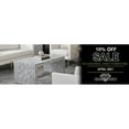 thumbnail image 2 of Diamond Sofa Mosaic Cocktail Table w/ Bone Inlay in Linear Pattern, 2 of 2