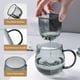 thumbnail image 3 of Taza de té DOPUDO de vidrio con infusor y tapa, 520 ml, borosilicato transparente, 3 of 8