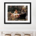 thumbnail image 2 of Giant Art 32x24 The Lady of Shalott  1888 Matted and Framed in Multi-Color, 2 of 3