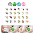 thumbnail image 3 of 28pcs Pregnancy Weekly Belly Growth Stickers Commemorative Photography Props, 3 of 9