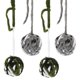 thumbnail image 1 of 4pcs gatito rascando juguete gato gato bola gatito scratcher scratching ball gat playthings, 1 of 5