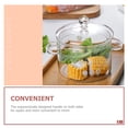 thumbnail image 5 of Gymnture Clear Glass Stew Pot with Cover - 1500ml, 5 of 10