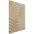 thumbnail image 2 of Ekena Millwork 19 5/8"W x 19 5/8"H Spiral EnduraWall Decorative 3D Wall Panel, UltraCover Satin Smokey Beige (12-Pack for 32.04 Sq. Ft.), 2 of 6