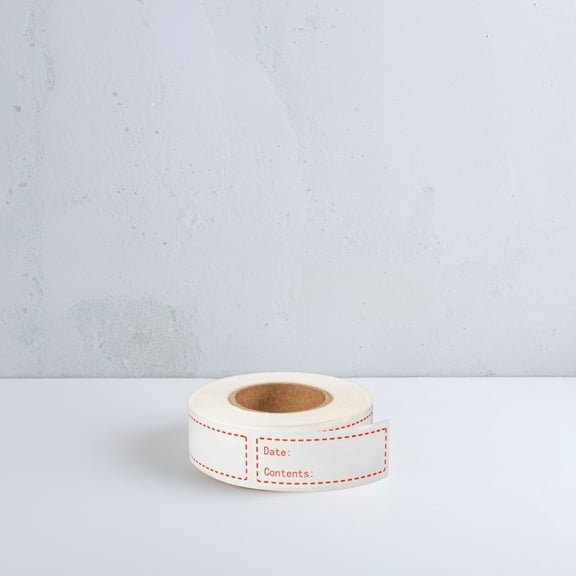 BESTOYARD Date Content Label Stickers for Food Containers Assorted Color Removable Kitchen Storage Labels