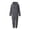 /c108Dark Gray185, variant on CUZIBR Toddler Bear Ear Onesie For Girls Fuzzy Hooded Pajama Jumpsuit Zip-Up Long Sleeve Cute Homewear,Blue,5-6 Years