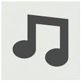 thumbnail image 1 of Music Eighth Notes DIY Cookie Wall Craft Stencil - 11.5 Inch, 1 of 5