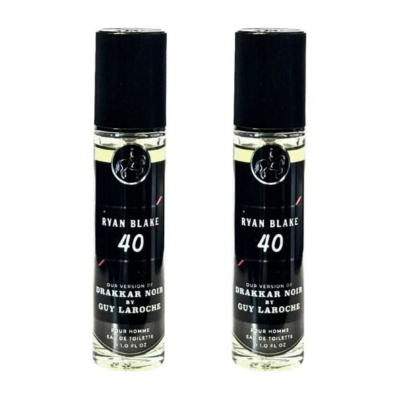 Ryan Blake 40 Eau de Parfum Spray – Pack of 2 | 1 fl oz Each (30 ml)