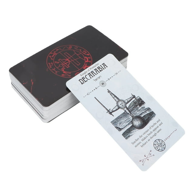 Baraja de cartas de tarot, baraja de cartas de tarot Cartas de tarot clásicas premium Cartas de papel de tarot Claridad notable