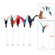 thumbnail image 5 of 5 juguetes de plástico para gatos con forma de pluma y pompón, divertidos para mascotas. Style2, 5 of 9