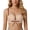 Light Yellow, variant on Push Up Bra for Women Wireless Padded Lace-up Bra | Front Lace-up Cleavage Adjustment Drawstring High Support Convertible Straps for Low-Cut Tops, Party Dresses, Daily Wear