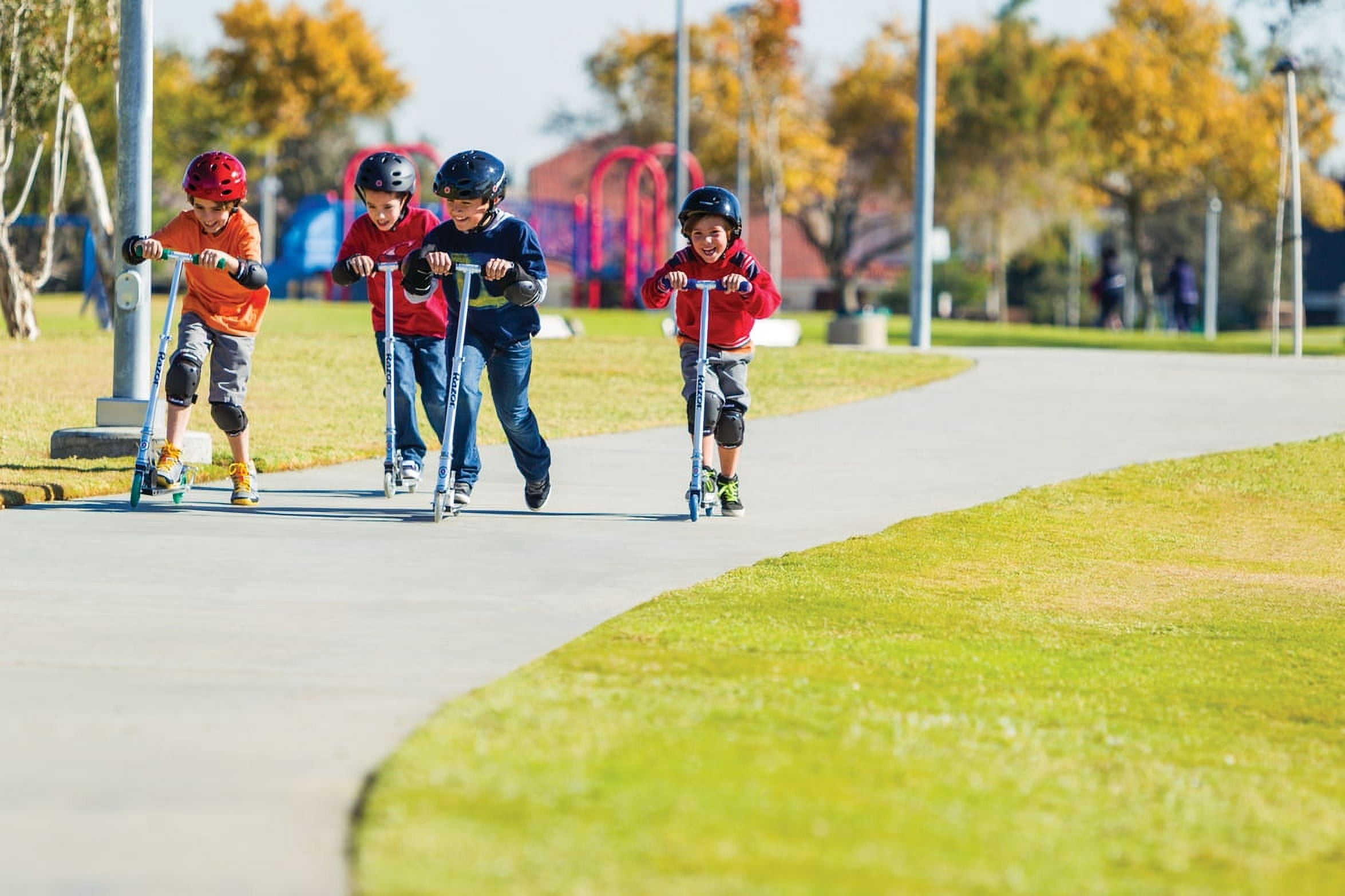 Razor A Kick Scooter for Kids  Pink, Lightweight, Foldable, Aluminum Frame, for Child Ages 5+  (图3)