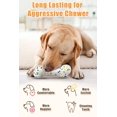 thumbnail image 4 of Bola para masticar huesos indestructibles Pet Toy Moonorange de 7.3 pulgadas, blanca, 4 of 6