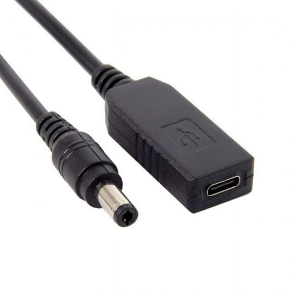 FVH USB 3.1 Type C USB-C to DC 20V 5.5 2.5mm 2.1mm Power Plug PD Emulator Trigger Charge Cable for Laptop