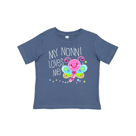 

Inktastic My Nonni Loves Me- Cute Dragonfly Gift Baby Boy or Baby Girl T-Shirt