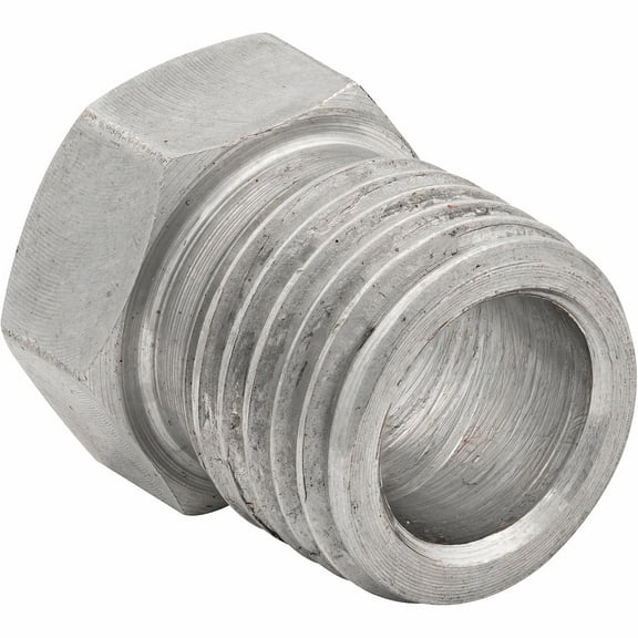 4LIFETIMELINES Stainless Steel Brake Line Tube Nut, 5/16 (1/2-20 Inverted), Bag of 10