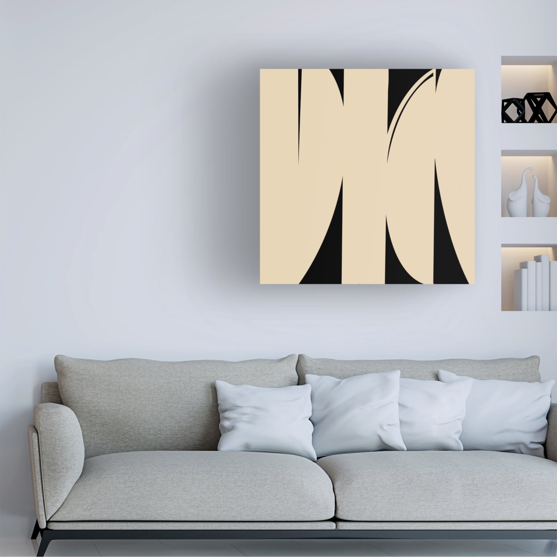 Trademark Fine Art Yopie Studio Vica Versa Canvas Wall Art