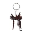 thumbnail image 1 of sweethay Espejo retrovisor colgante en forma de silla de montar llavero llavero bolso monedero llavero maleta colgante Festival regalo Automoción decorativa y accesorios, 1 of 6