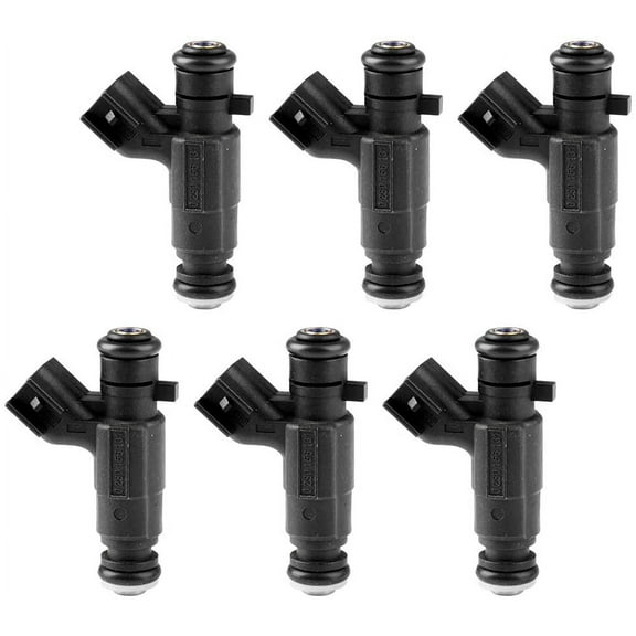 Fuel Injectors ECCPP 6pcs 4 Holes Fuel Injector kits fit for 05 06 07 08 for Buick LaCrosse,04 05 06 for Buick Rendezvous,04 05 06 07 08 for Cadillac SRX/CTS,05 06 07 for Cadillac STS