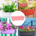 thumbnail image 5 of Rectangular pot Herb pot Houseplant Plastic herb pot for balcony home decoration, 5 of 5