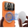 thumbnail image 4 of Magnetic Series Designed for iPhone Case,[Compatible with MagSafe][Military Drop & Camera Lens Protection],Large Window Ring Holder Stand Shockproof Cover (Cypress,iPhone 15 Pro), 4 of 6