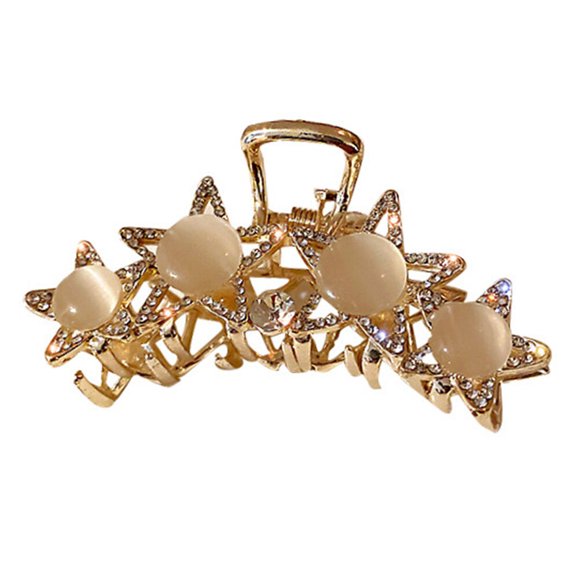 BESTYASH Accesorio Para Tipo Clip Metálico Dorado Con Borla Y Acabado Fino Y Suave