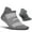 Heather Grey, variant on Feetures High Performance Ultra Light Ankle Sock - No Show Socks for Women & Men with Heel Tab - Heather Gray, L - (1 Pair)