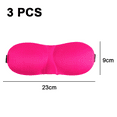 thumbnail image 2 of Sleep Mask Pack of 3, Light Blocking 3D Eye Masks for Sleeping, Blindfold for Side Sleeper, 2 of 5