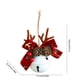 thumbnail image 3 of Adornos navideños, regalos navideños, campanas navideñas, astas navideñas, lazo, colgante para árbol de Navidad, decoración para ambiente festivo, adornos de campanas de metal, 3 of 6