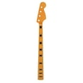 thumbnail image 6 of 20 Frets Maple Electric Bass Guitar Neck for 4 String Precision PB Bass Yellow, 6 of 7