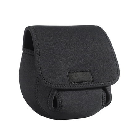 Necvior Fishing Reel Bag Shockproof Baitcasting Reel Cover Case Reel Storage Pouches Baitcasting Fishing Reel Protective Cover