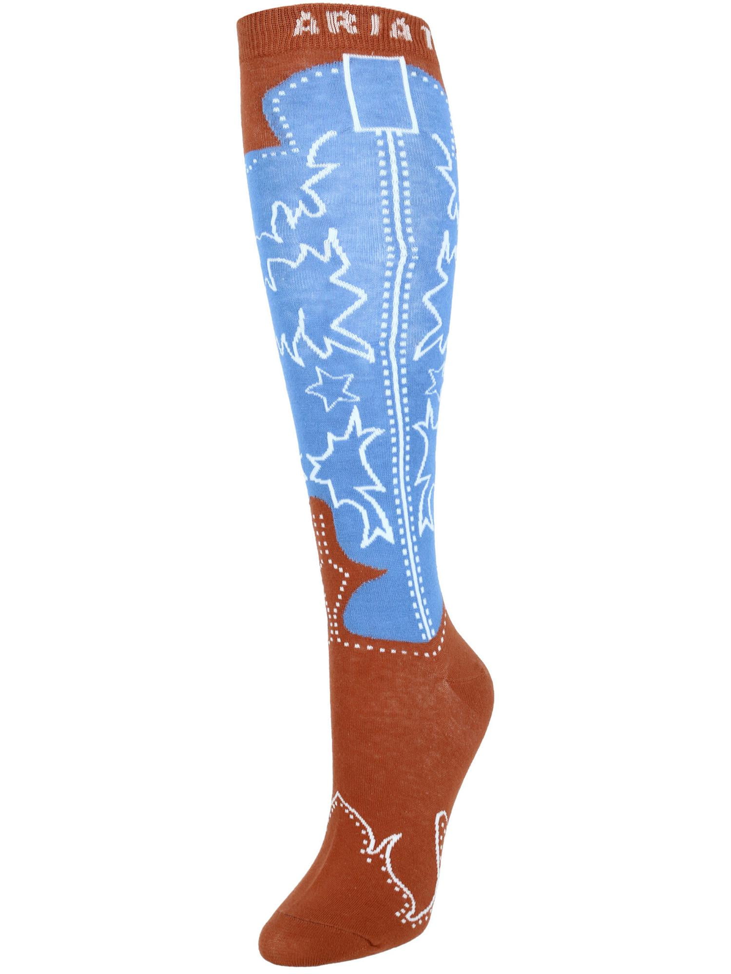 Ariat Ariat Western Boot Imaged Knee High Socks (Women's) Walmart