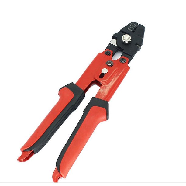 Alicates de engarzado, herramienta de engarzado manual de 0,1-2,2 mm², herramienta de engarzado para cortar cables