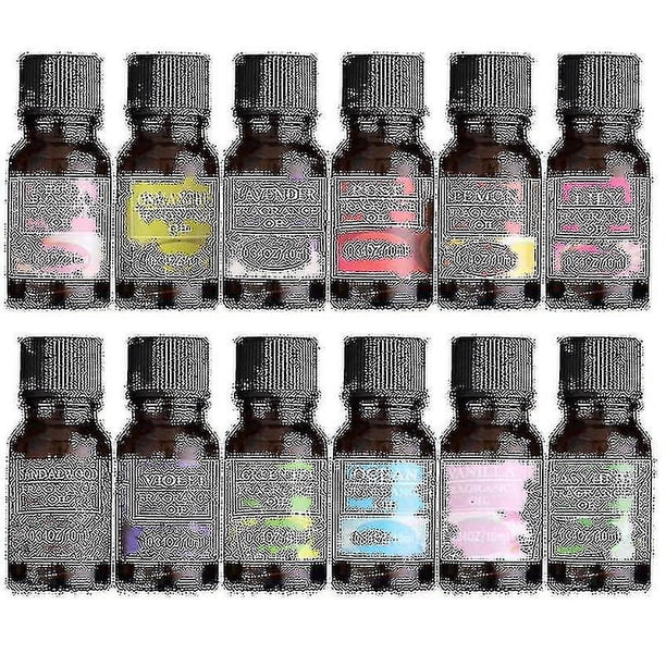 12 Style Essential Oil Water-soluble Mini Humidifier Diffuser Essential