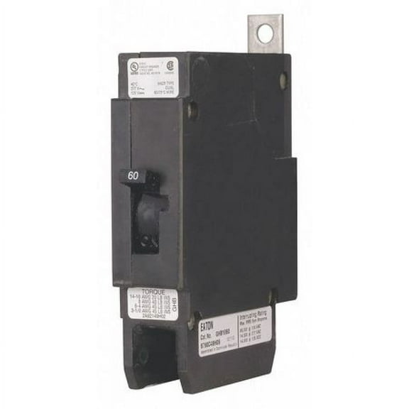 Miniature Circuit Breaker, GHB Series, 50A, 1 Pole, 277V AC, 14kA at 277V AC