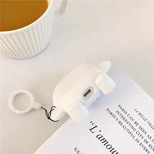 Compatible with AirPods Case Keychain Full Protective Premium PVC