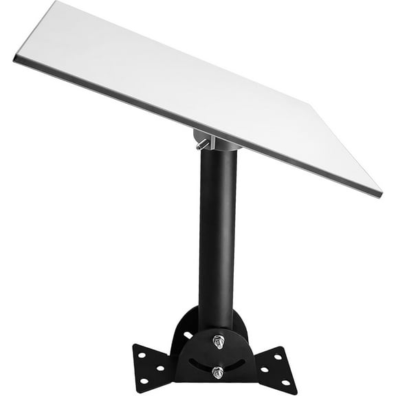 Starlink Gen 3 Heavy-Duty Pivot Roof Mount Kit with Adjustable Pipe Adapter – Stainless Steel Wall/Roof Bracket with Full Hardware for Reliable Satellite Installation