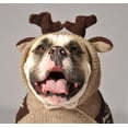 thumbnail image 4 of Chilly Dog Moosey Hoodie Dog Sweater - Tan / Brown - XXX-Large, 4 of 4
