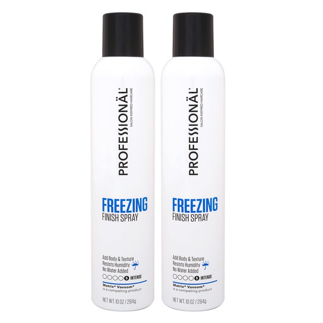 Spray profesional para el cabello, acabado congelante, 300 ml, 2 unidades, extra fuerte