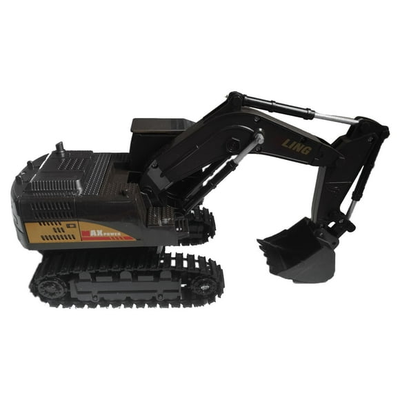CEHVOM Toys Games Kids,Christmas Decorations,Baby Toys Clearance,Novelty Gag Toys for Girls Boys,2.4Ghz 6 Channel 1:24 RC Excavator Toy RC Engineering Car Alloy and Plastic Excavator RTR Trucks