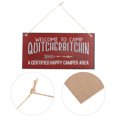 thumbnail image 1 of Placa colgante letrero de tablero colgante fácil de colgar muebles para el hogar de diseño simple para pared de puerta ANGGREK Otros, 1 of 8