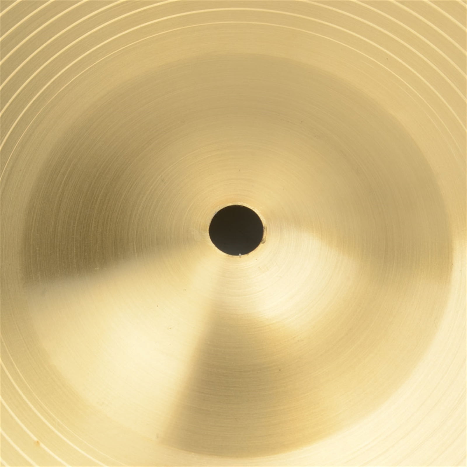 Professional 18" 0.8mm Copper Alloy Ride Cymbal for Drum Set, Golden